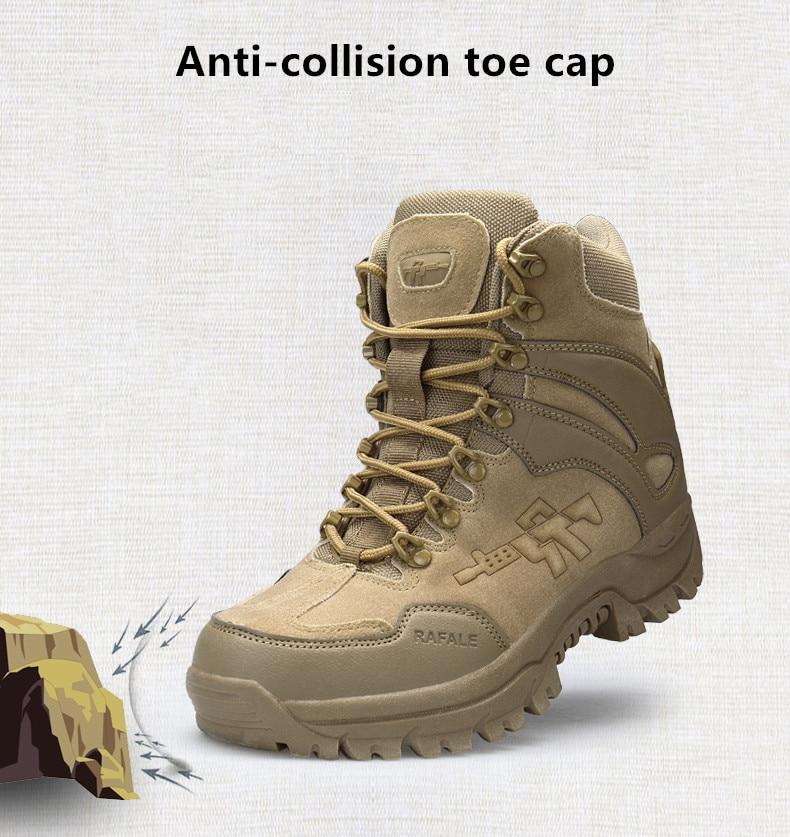 Outdoor Hiking Boots Non-slip Tactical Desert Combat Boots-
