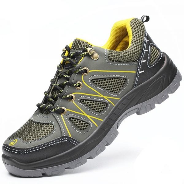 Breathable Safety Shoes Steel Toe Safety Work Sneakers "LIGEX"