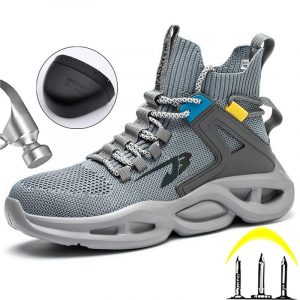 Work Safety Shoes For Men Anti-Smashing Safety Boots "LUM-X"